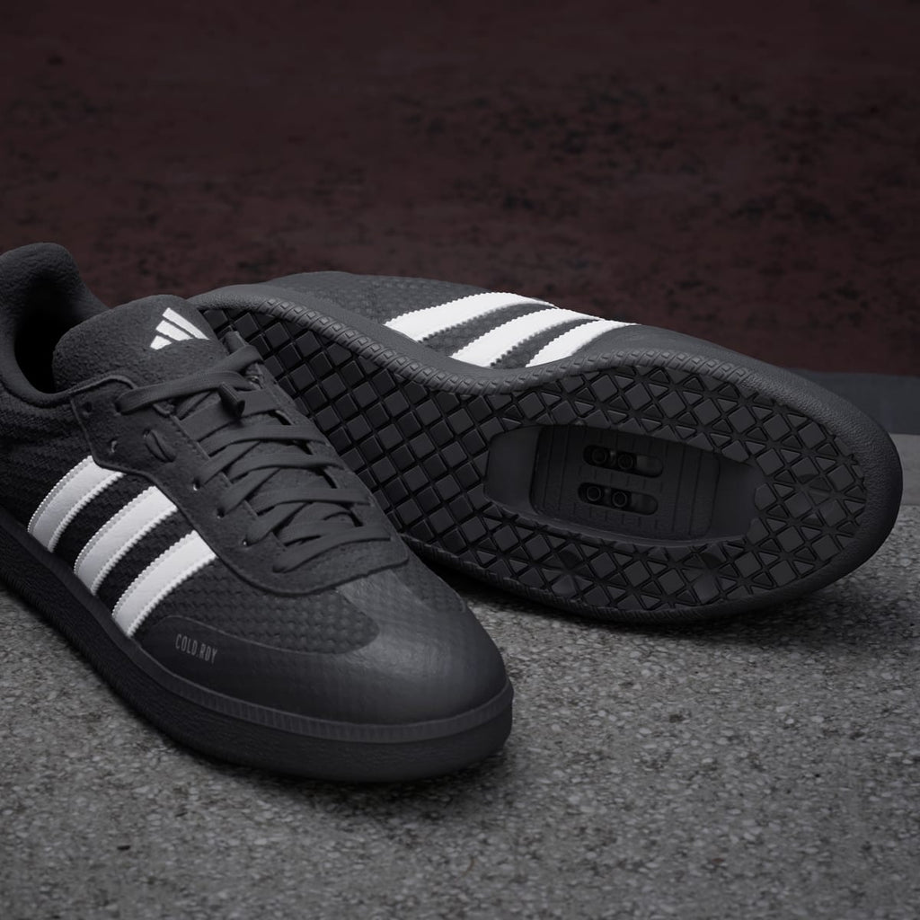 Adidas Men's Velosamba Cold.Rdy Cycling Shoes - Core Black / Cloud White / Zero Metalic - Image 11
