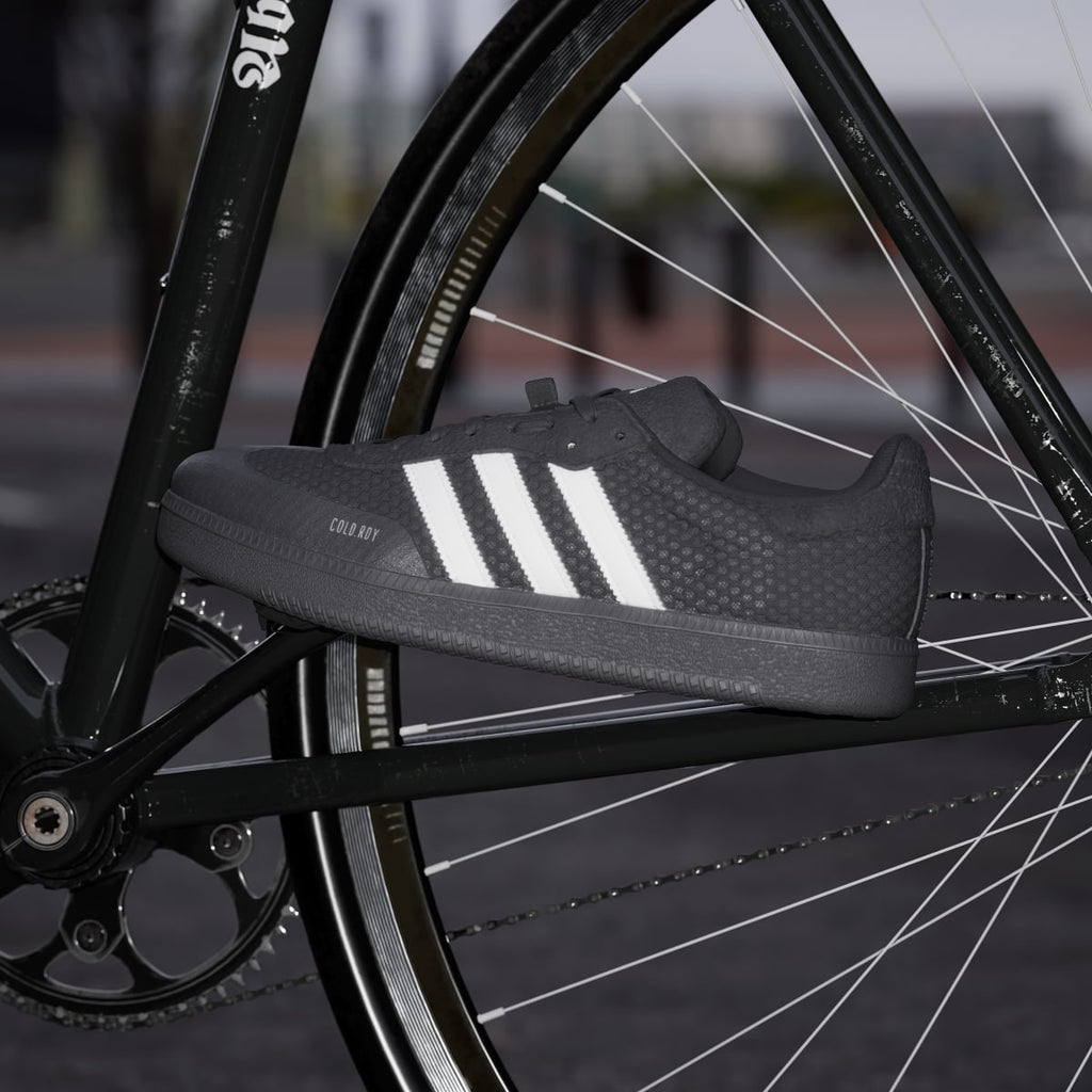Adidas Men's Velosamba Cold.Rdy Cycling Shoes - Core Black / Cloud White / Zero Metalic - Image 6