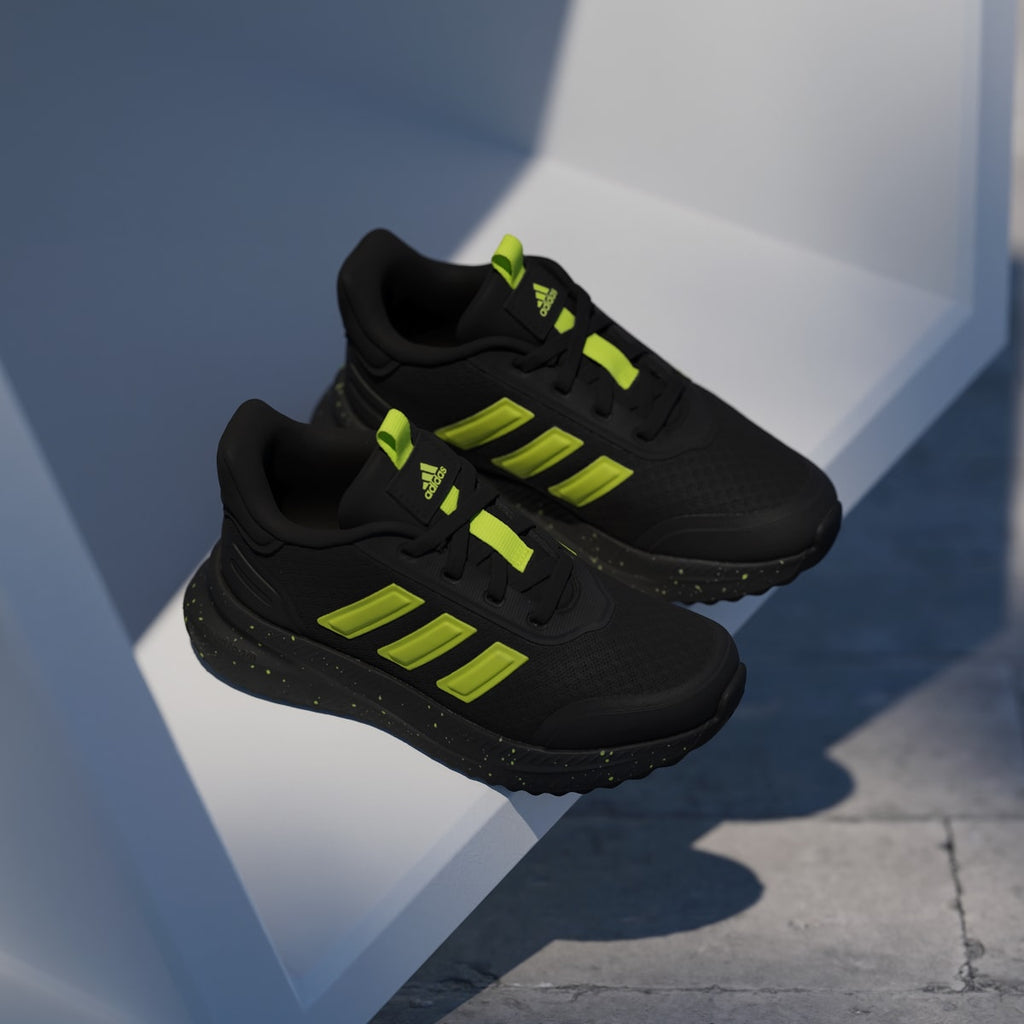 Adidas Kids' X_PLRPATH Shoes Kids - Core Black / Solar Slime / Solar Slime - Image 5