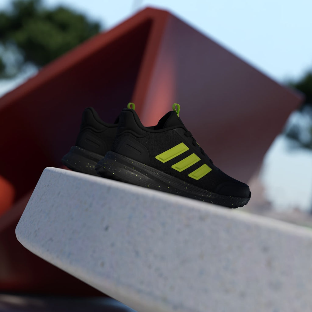 Adidas Kids' X_PLRPATH Shoes Kids - Core Black / Solar Slime / Solar Slime - Image 6