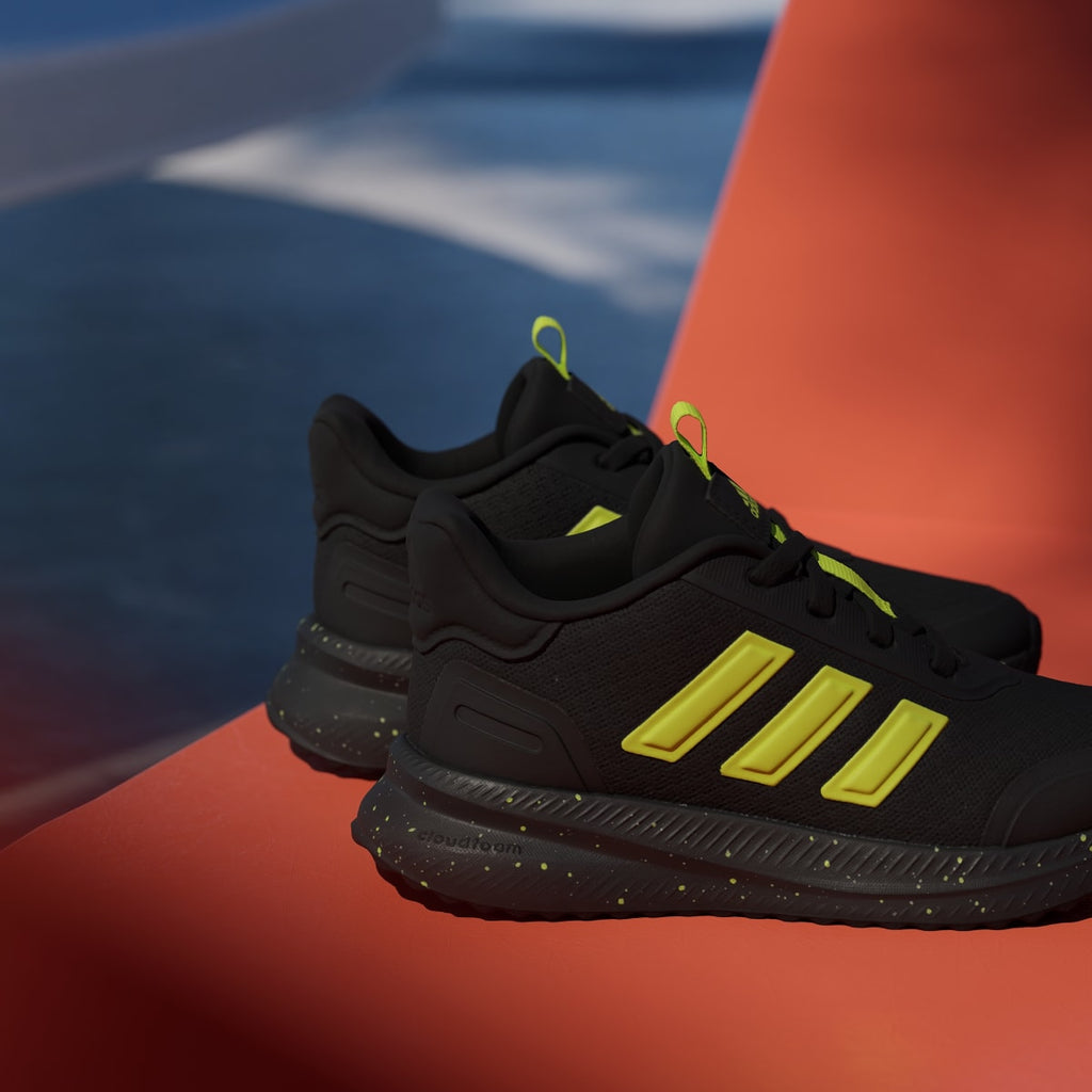 Adidas Kids' X_PLRPATH Shoes Kids - Core Black / Solar Slime / Solar Slime - Image 9