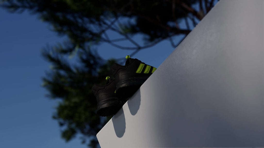 Adidas Kids' X_PLRPATH Shoes Kids - Core Black / Solar Slime / Solar Slime - Image 2