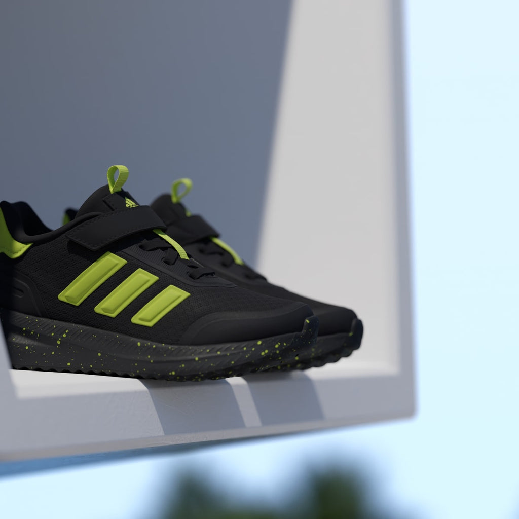 Adidas Kids' X_PLRPATH Shoes Kids - Core Black / Solar Slime / Solar Slime - Image 10