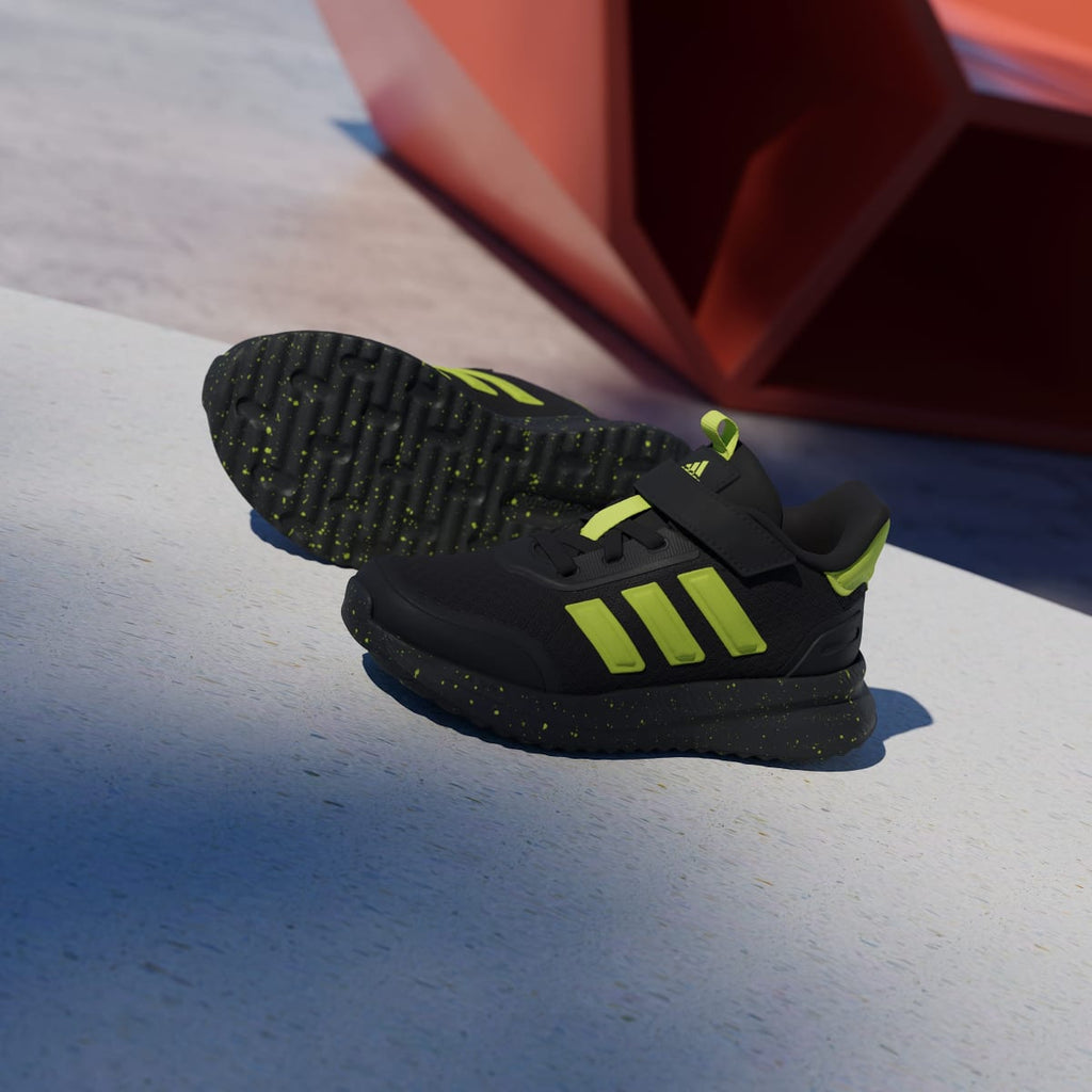 Adidas Kids' X_PLRPATH Shoes Kids - Core Black / Solar Slime / Solar Slime - Image 4