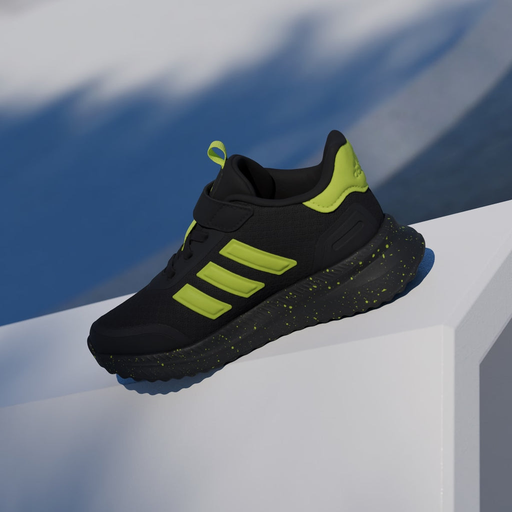 Adidas Kids' X_PLRPATH Shoes Kids - Core Black / Solar Slime / Solar Slime - Image 7