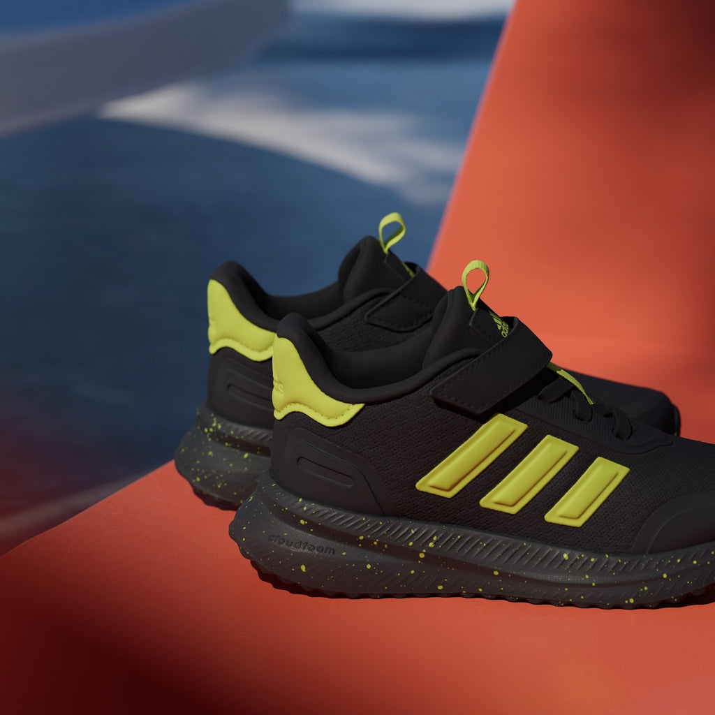 Adidas Kids' X_PLRPATH Shoes Kids - Core Black / Solar Slime / Solar Slime - Image 9