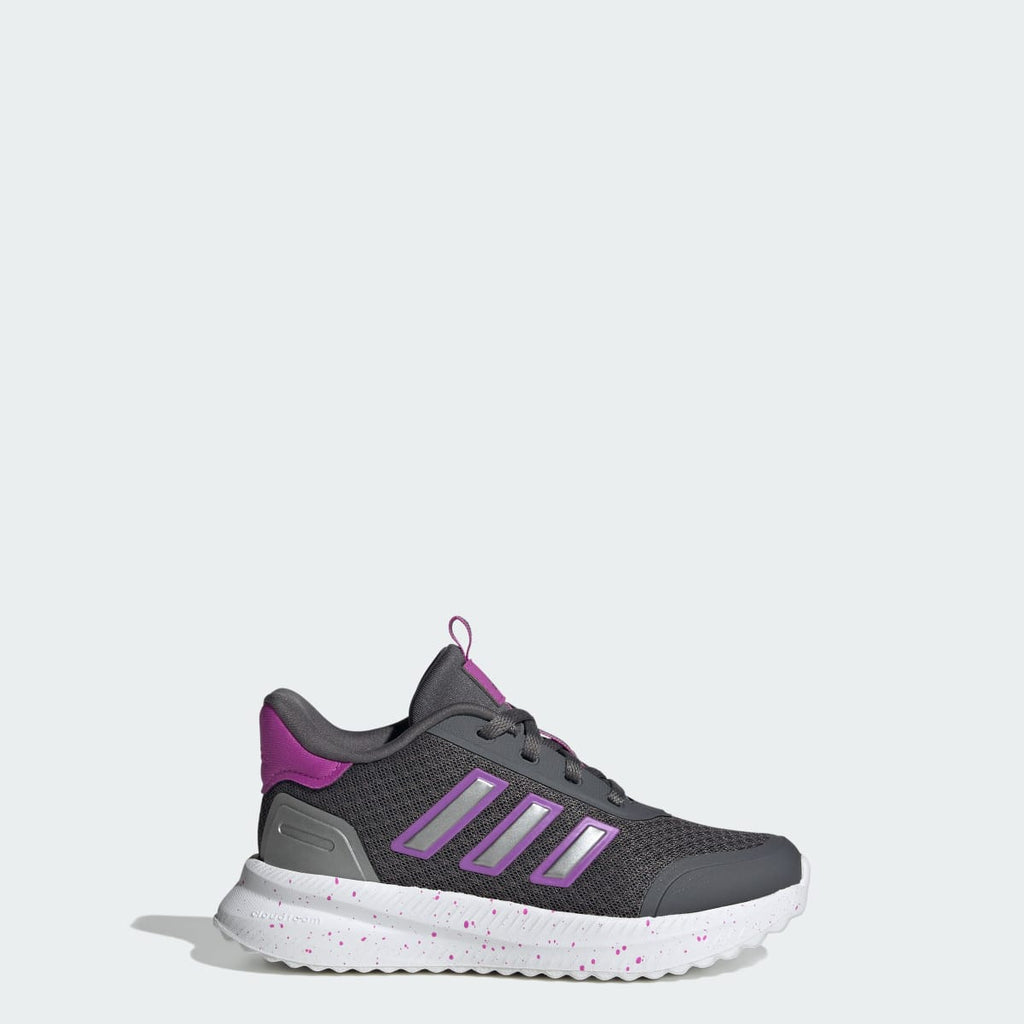 Adidas Kids' X_PLRPATH Shoes Kids - Grey Five / Purple Burst / Iron Metallic - Image 1