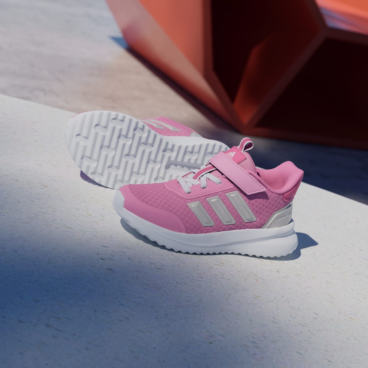 Adidas Kids' X_PLRPATH Shoes Kids - Zero Metalic / St Tropic Bloom / Pink Fusion - Image 4