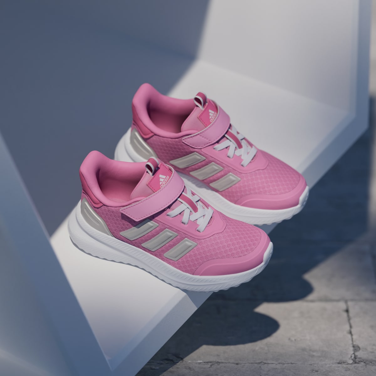 Adidas Kids' X_PLRPATH Shoes Kids - Zero Metalic / St Tropic Bloom / Pink Fusion - Image 5