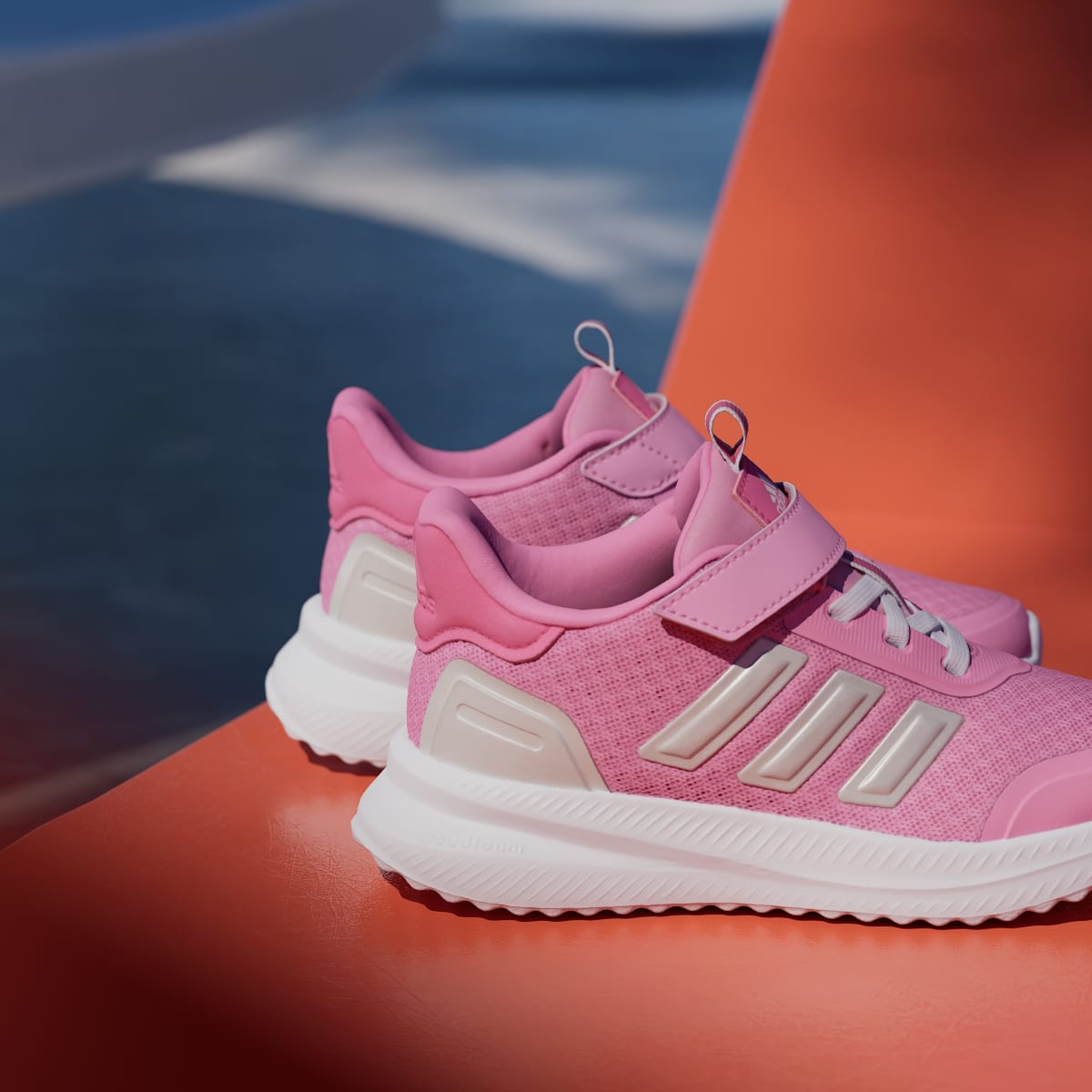 Adidas Kids' X_PLRPATH Shoes Kids - Zero Metalic / St Tropic Bloom / Pink Fusion - Image 9