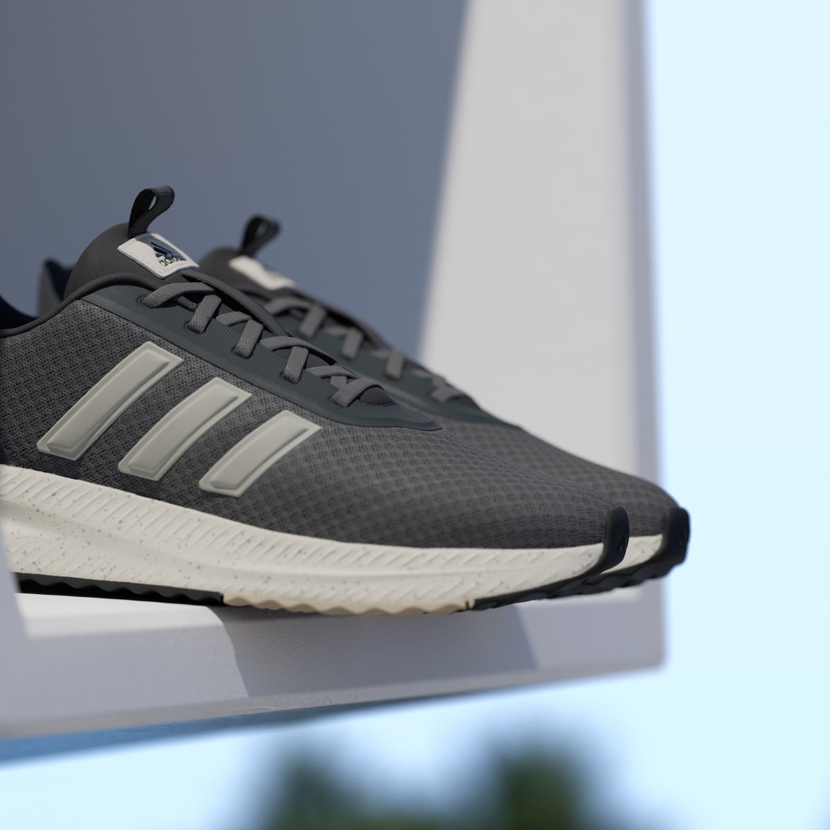 Adidas Men's X_PLR Path Shoes - Grey Four / Beige / Crystal White - Image 9