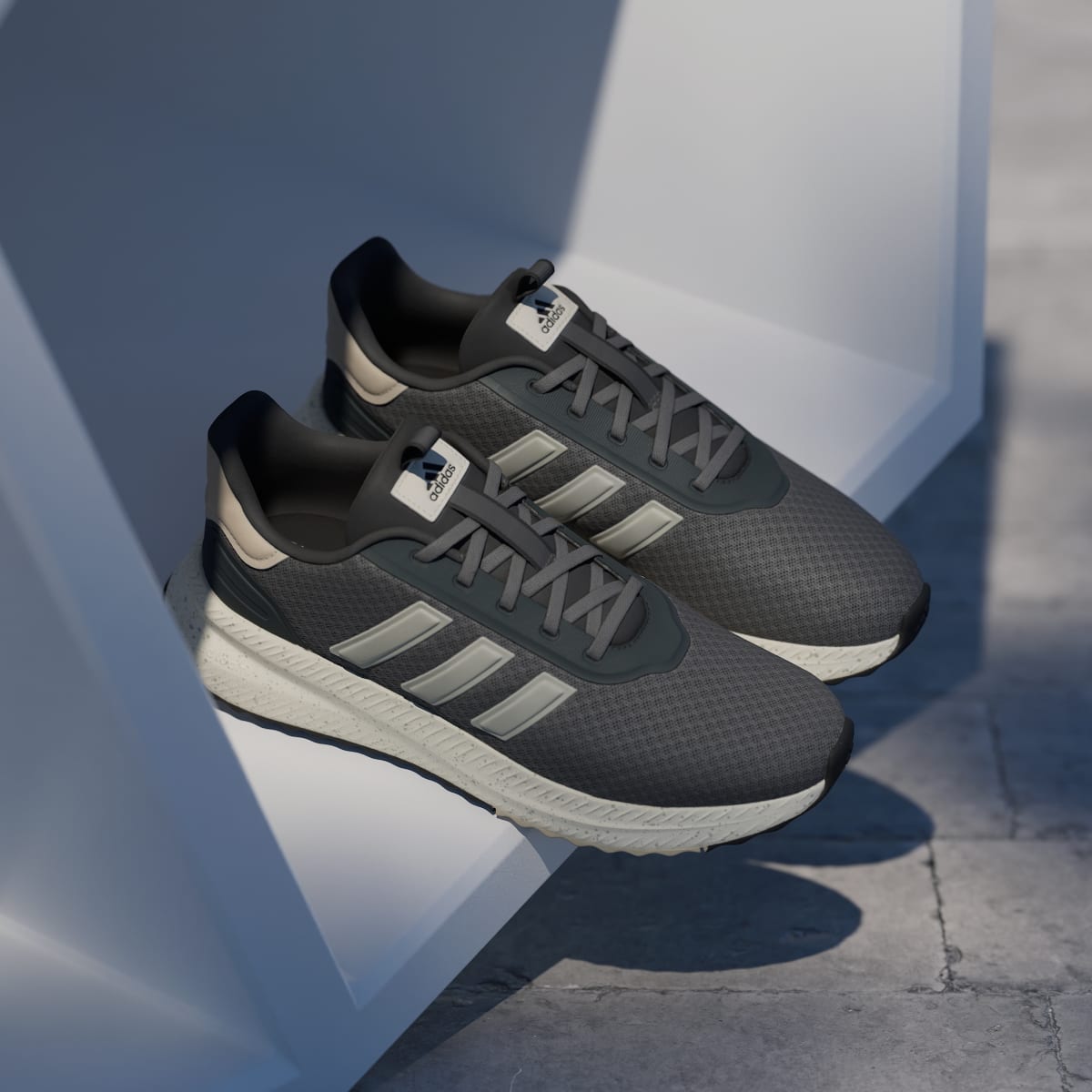 Adidas Men's X_PLR Path Shoes - Grey Four / Beige / Crystal White - Image 4