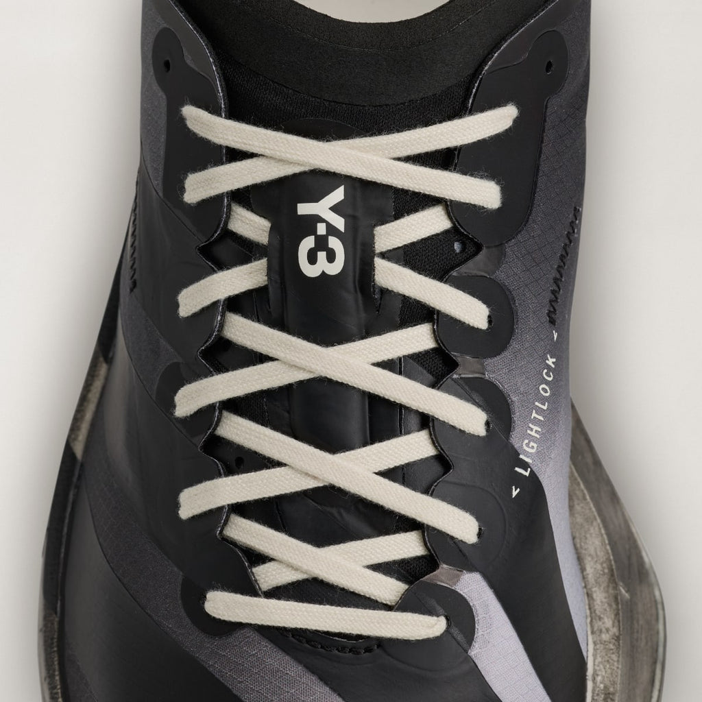 Adidas Men's Y-3 ADIOS PRO 4 sneakers - Black / Off White / Grey Five - Image 9