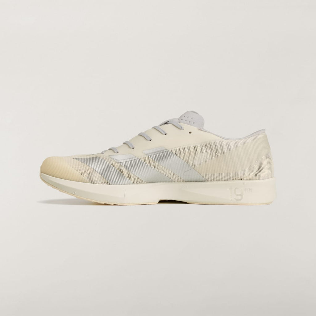 Adidas Women's Y-3 ADIZERO RC6 Sneakers - Cream White / Silver Metallic / Light Solid Grey - Image 6