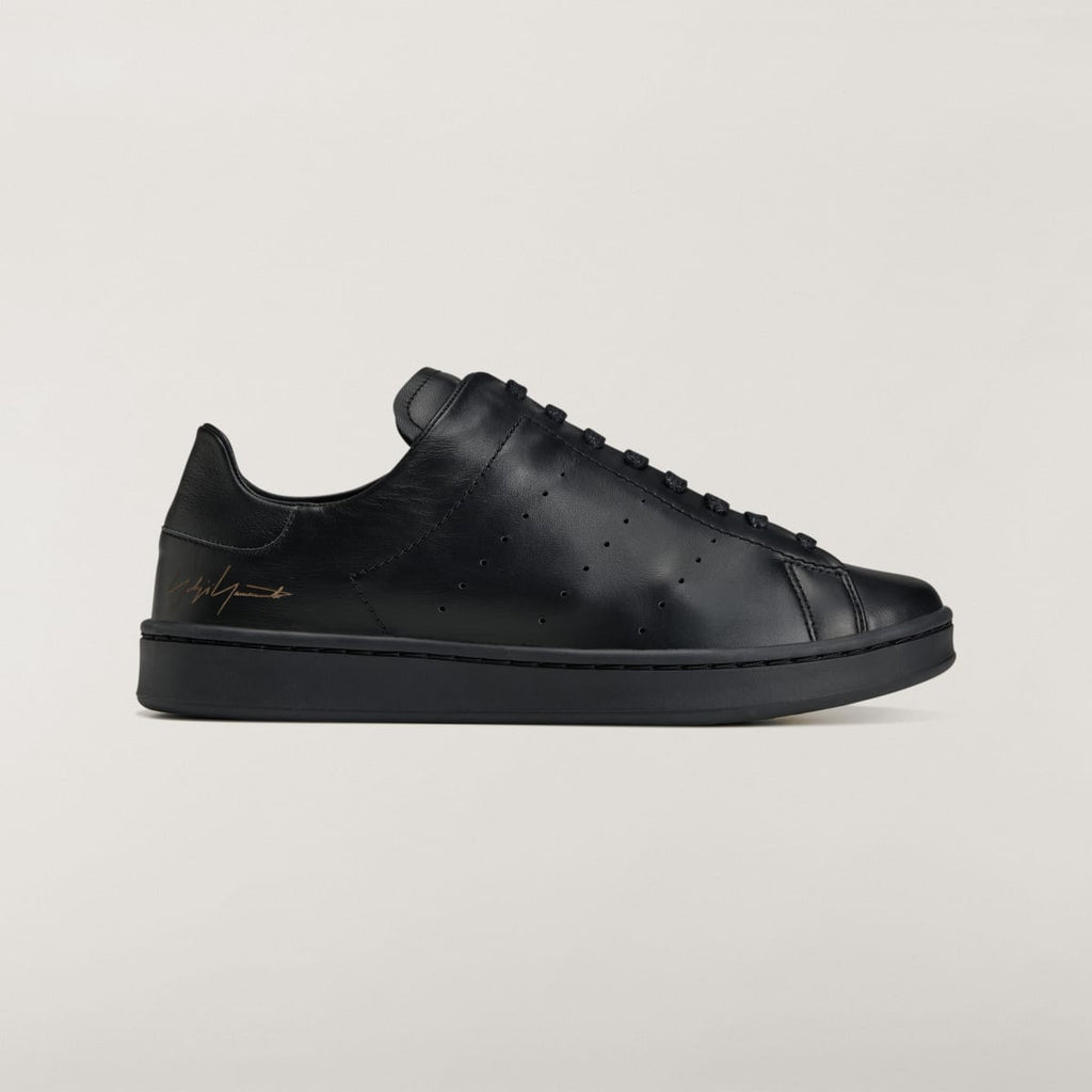 Adidas Women's Y-3 DIAGONAL STAN SMITH Sneakers - Black / Black / Black - Image 1
