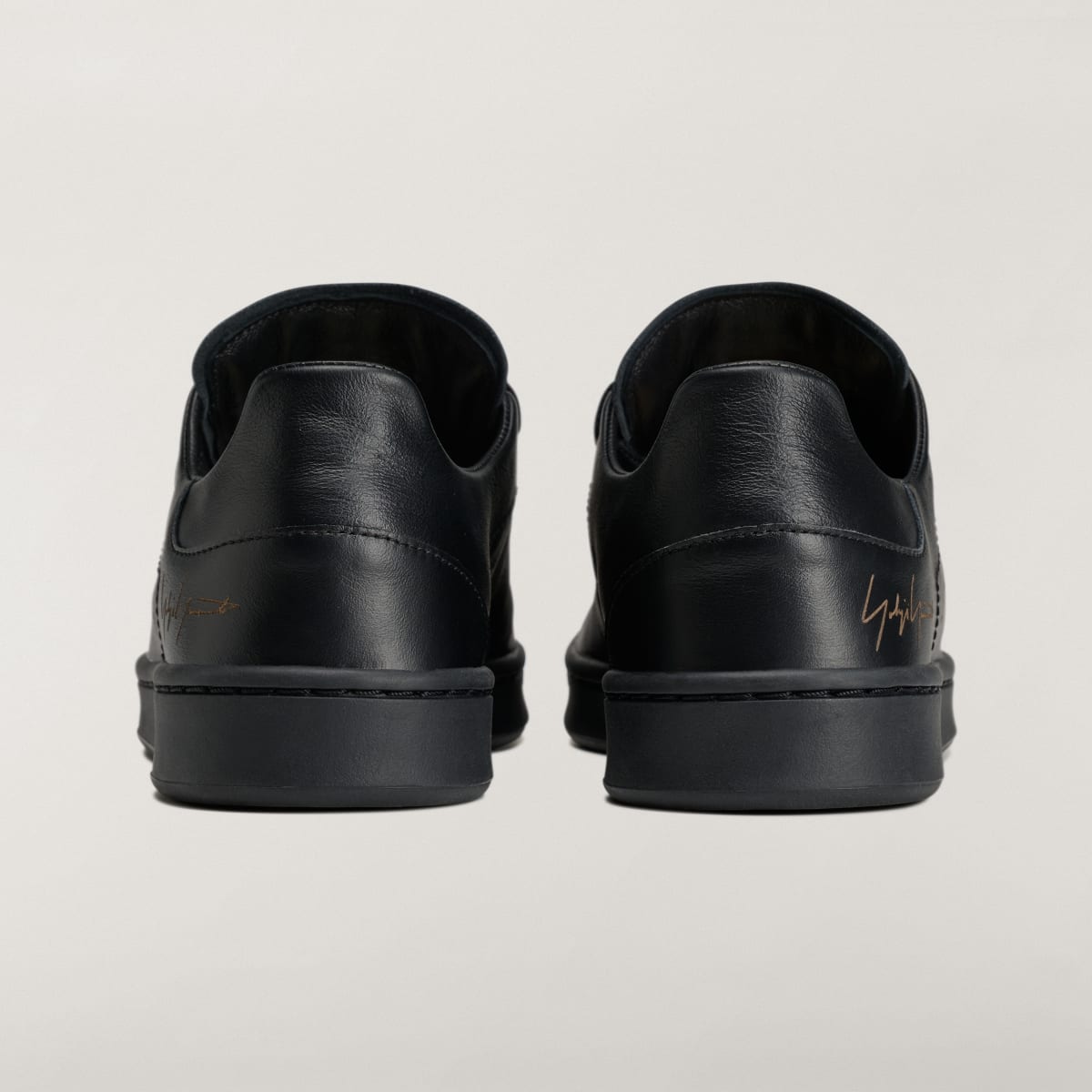 Adidas Men's Y-3 DIAGONAL STAN SMITH Sneakers - Black / Black / Black - Image 5
