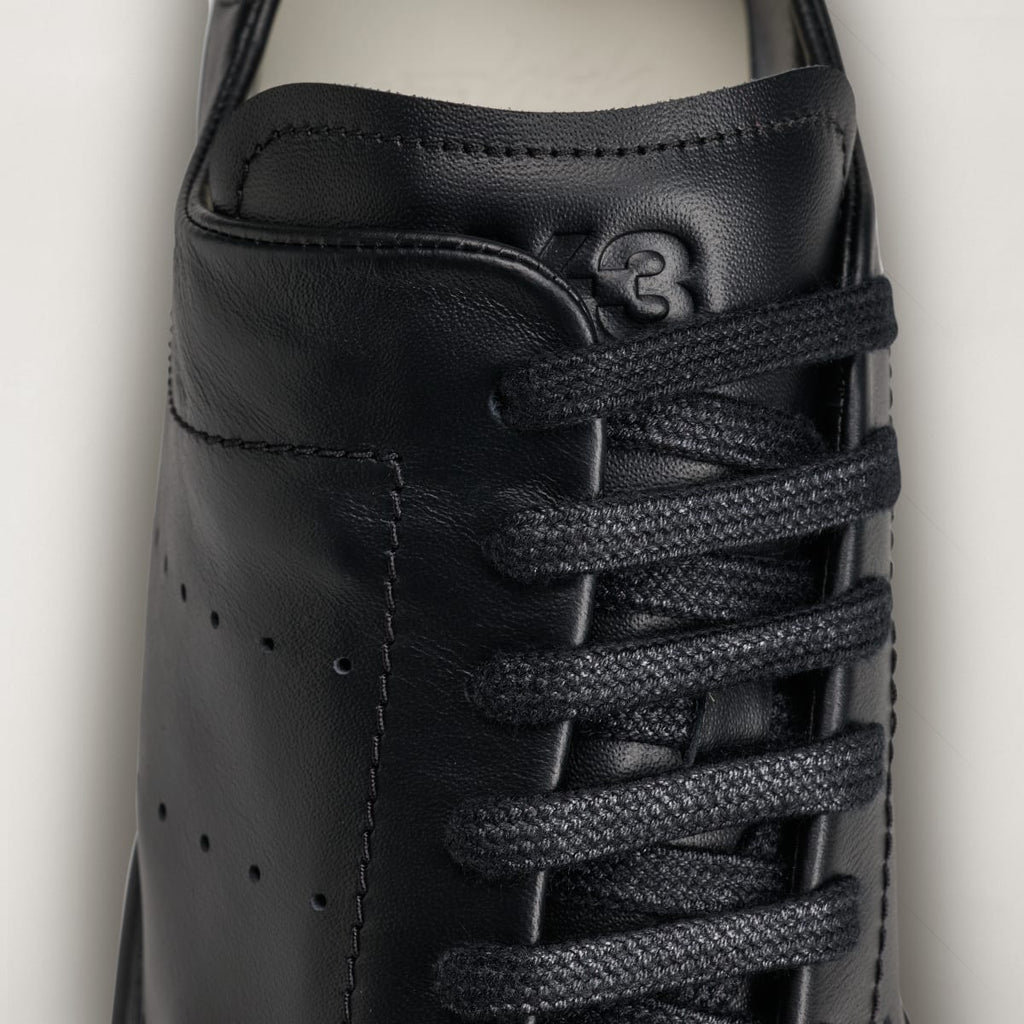 Adidas Women's Y-3 DIAGONAL STAN SMITH Sneakers - Black / Black / Black - Image 8