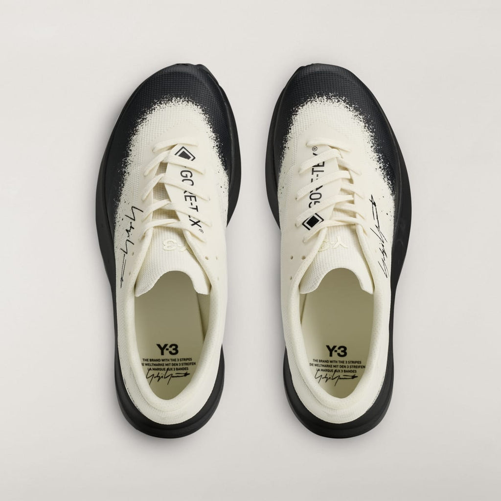 Adidas Women's Y-3 EVO SL ATR GTX sneakers - Off White / Off White / Black - Image 3