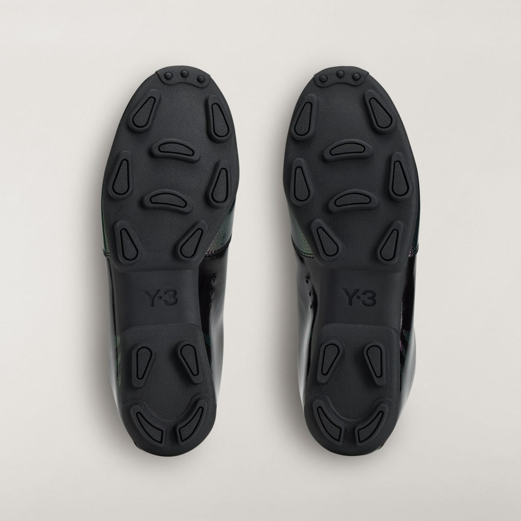 Adidas Men's Y-3 F50 AOP Shoes - Black / Black / Utility Black - Image 3