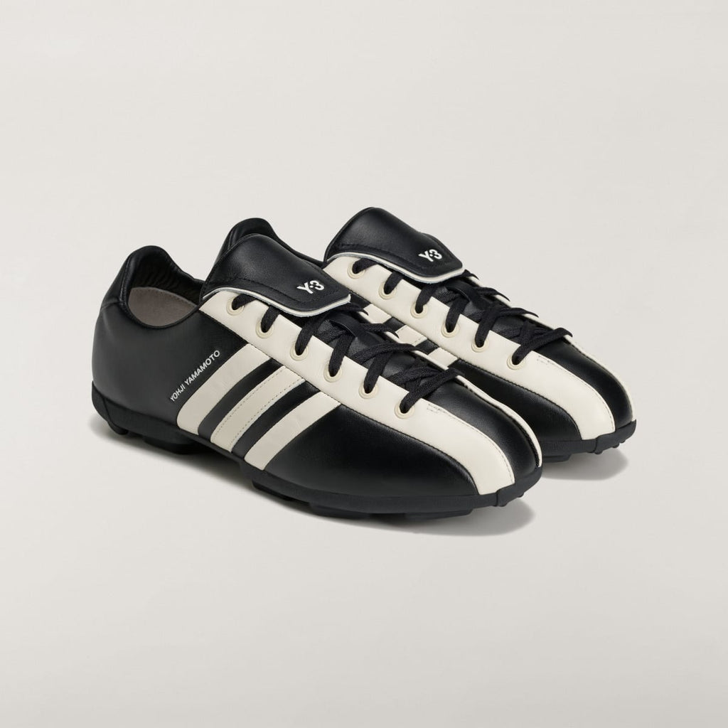 Adidas Men's Y-3 FIELD Trainers - Black / Off White / Off White - Image 5