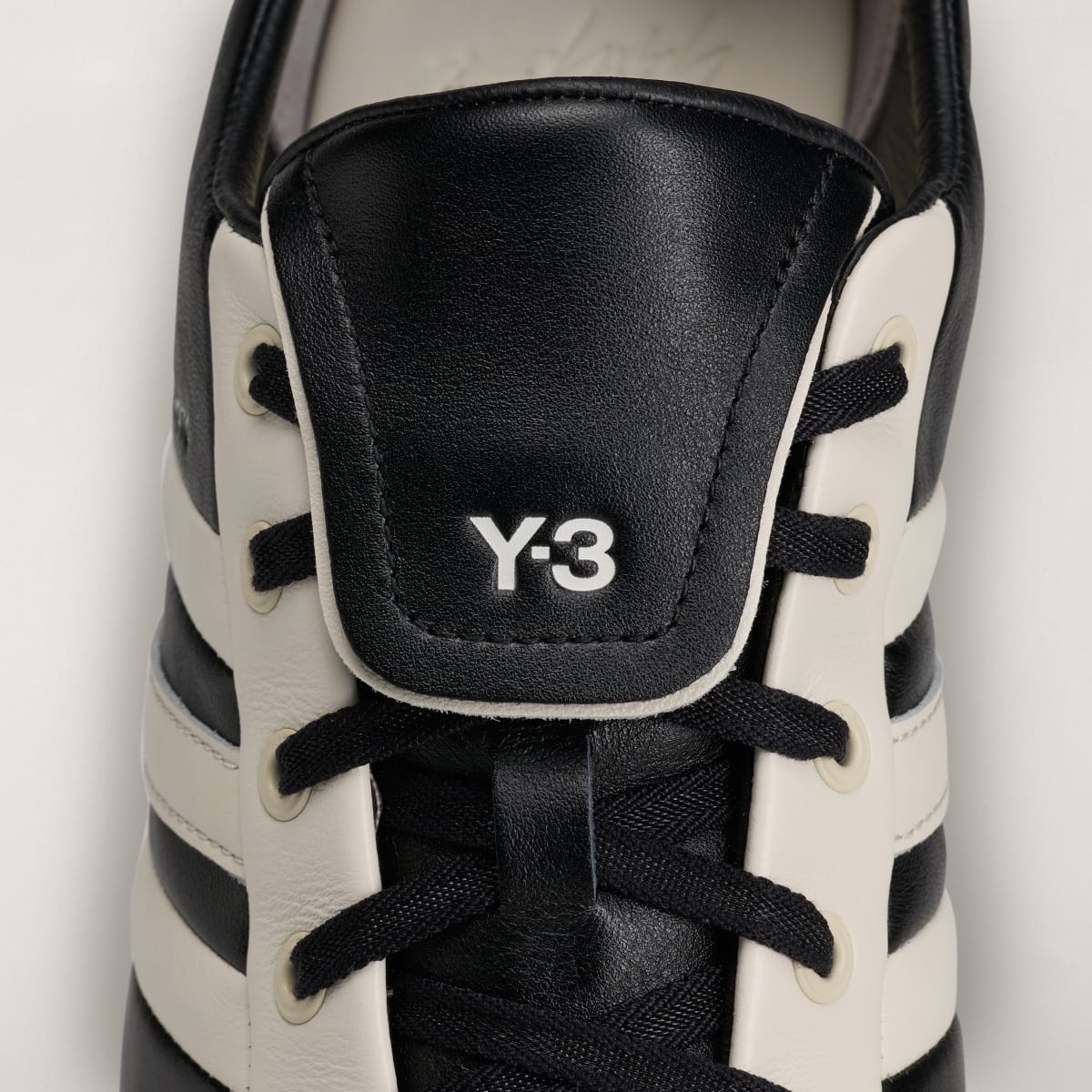 Adidas Men's Y-3 FIELD Trainers - Black / Off White / Off White - Image 9