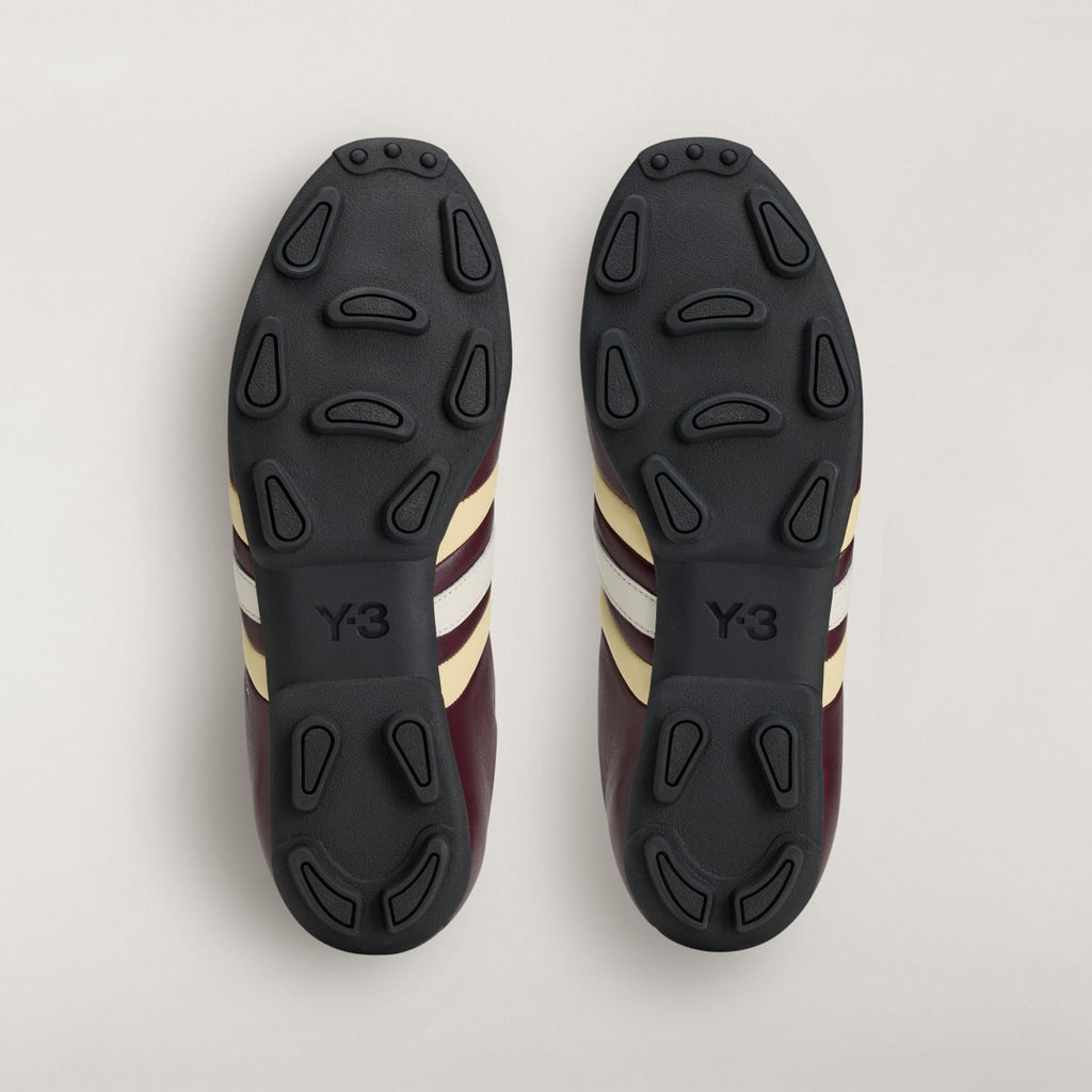 Adidas Men's Y-3 FIELD Trainers - Night Red / Black / Easy Yellow - Image 4