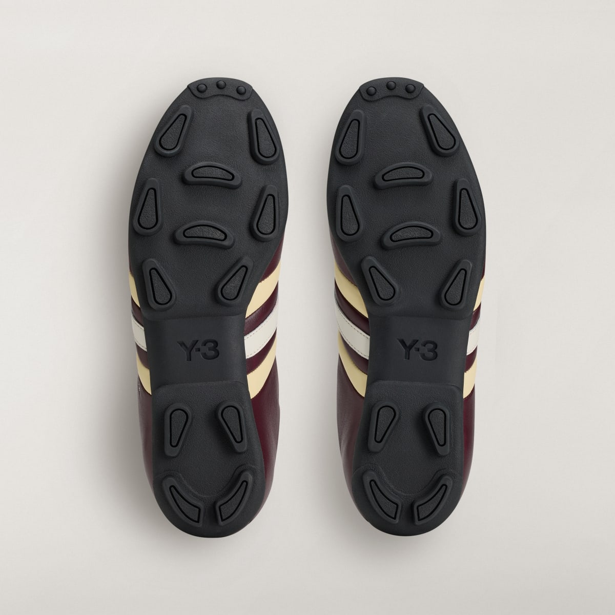 Adidas Men's Y-3 FIELD Trainers - Night Red / Black / Easy Yellow - Image 4