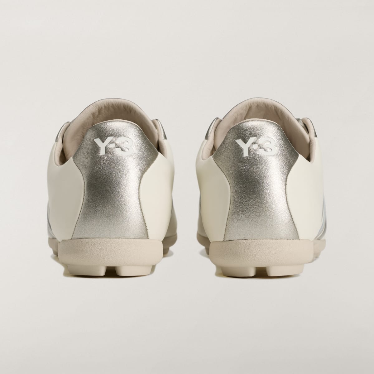 Adidas Men's Y-3 FIELD Trainers - Off White / Silver Metallic / Alumina - Image 5