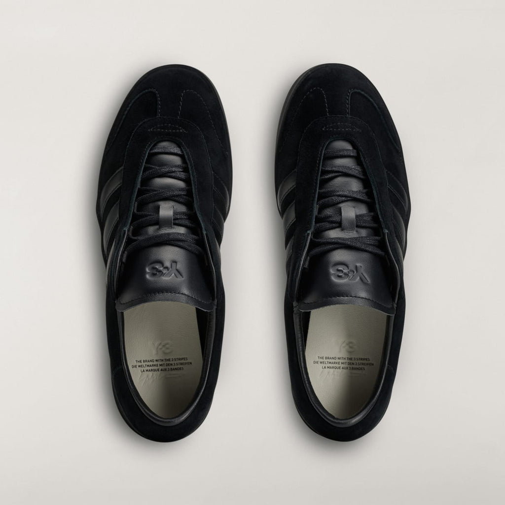 Adidas Women's Y-3 GAZELLE Shoes - Black / Black / Black - Image 2
