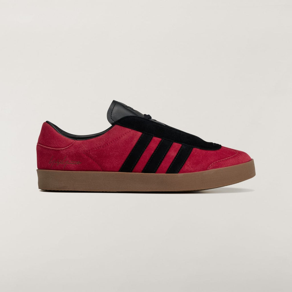 Adidas Women's Y-3 GAZELLE Shoes - Active Maroon / Black / Gum - Image 1