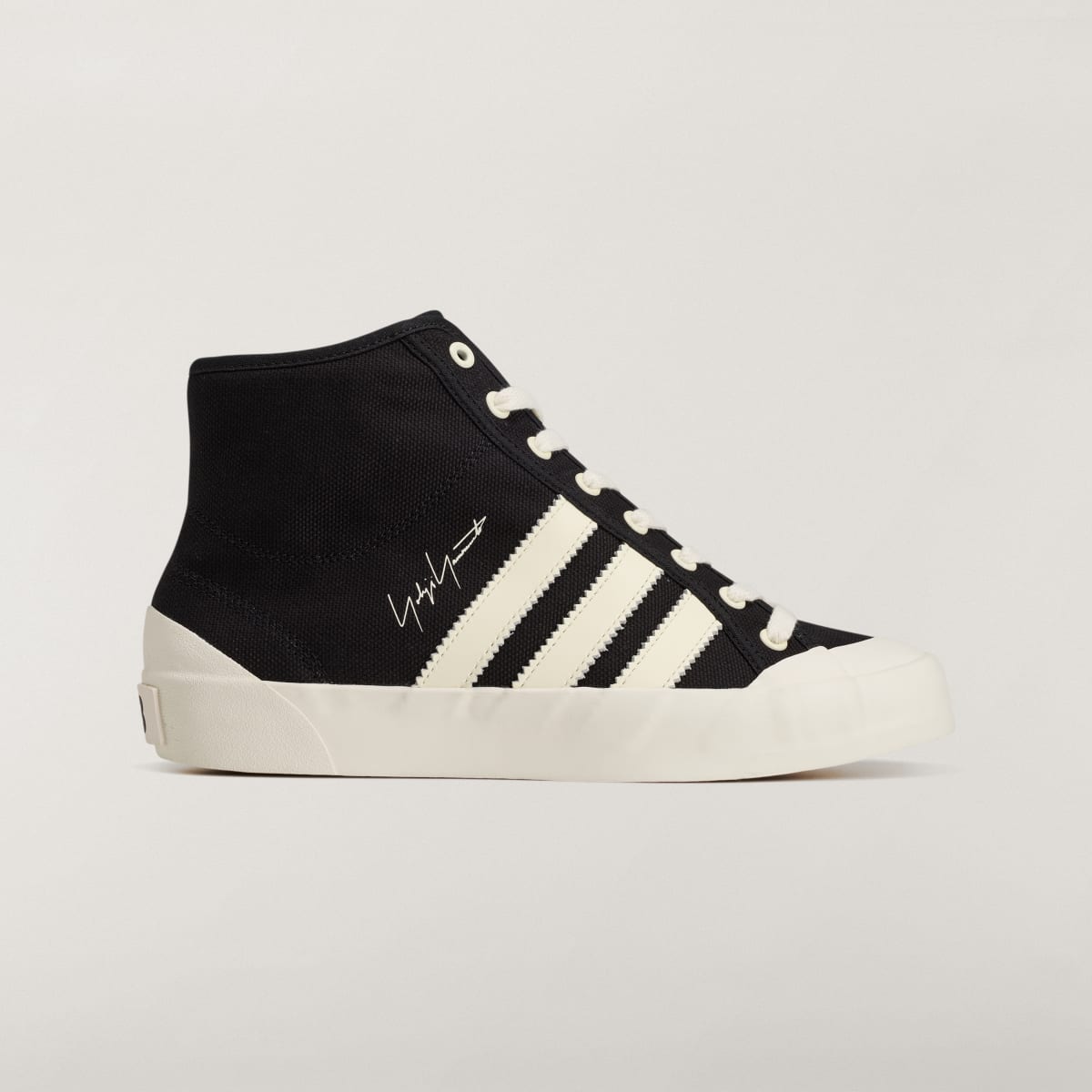 Adidas Women's Y-3 NISI HI - Black / Black / Off White - Image 1