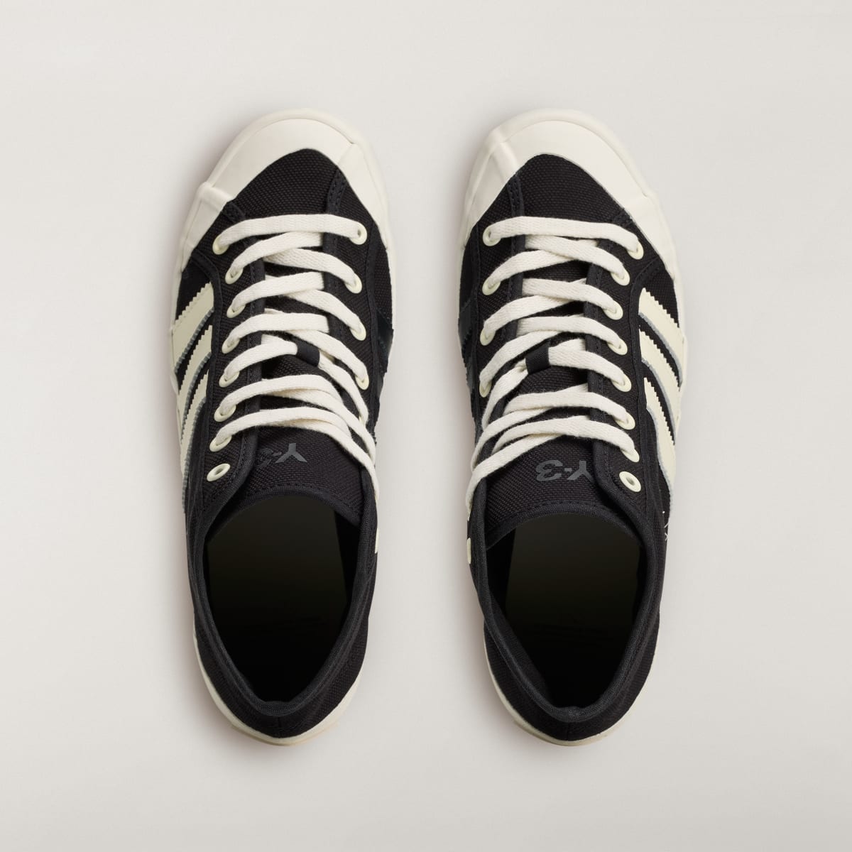 Adidas Women's Y-3 NISI HI - Black / Black / Off White - Image 2