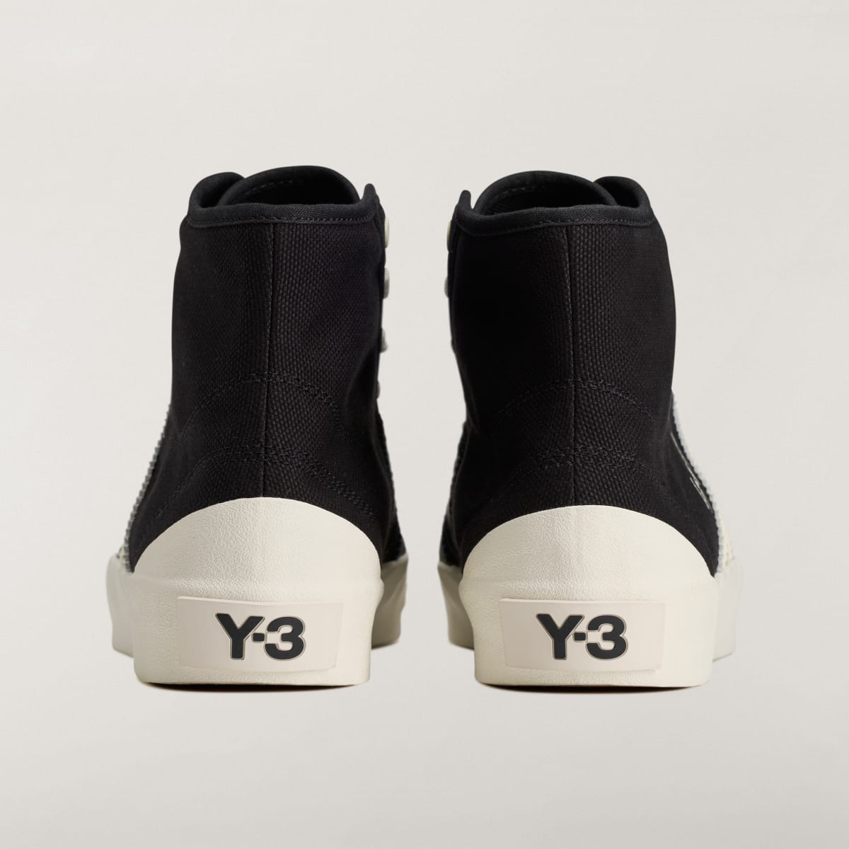 Adidas Women's Y-3 NISI HI - Black / Black / Off White - Image 5