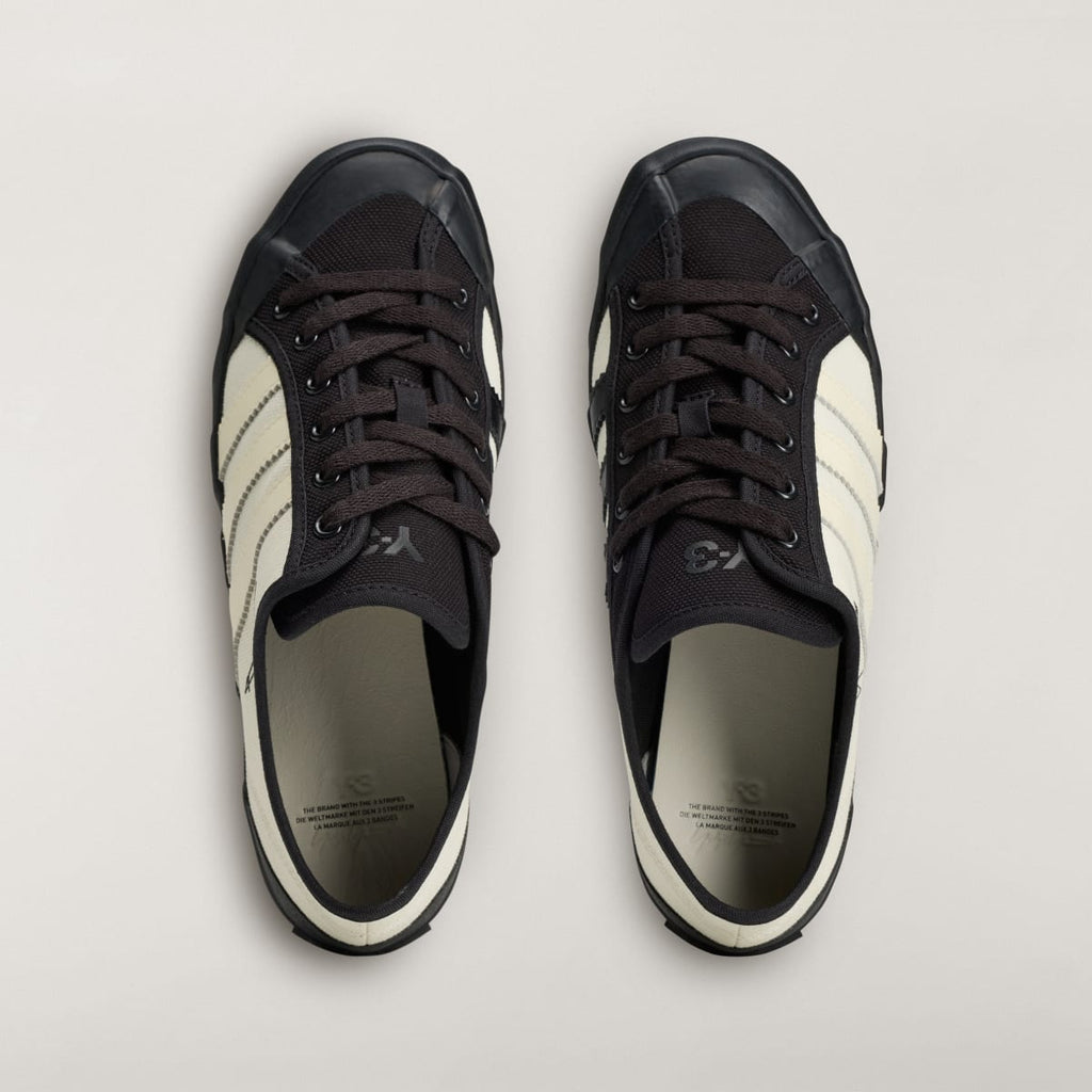 Adidas Men's Y-3 NISI LO - Off White / Off White / Black - Image 3