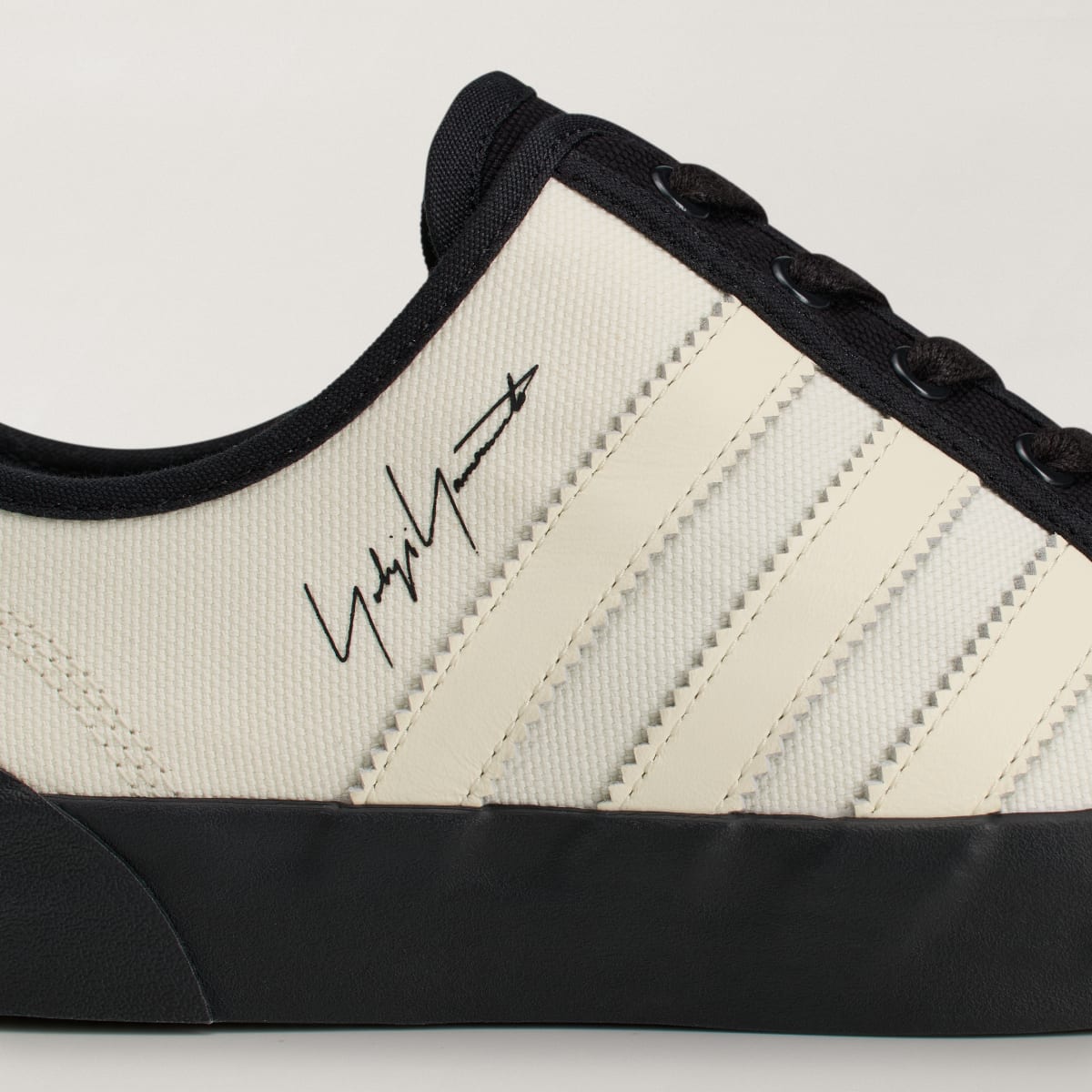 Adidas Men's Y-3 NISI LO - Off White / Off White / Black - Image 8
