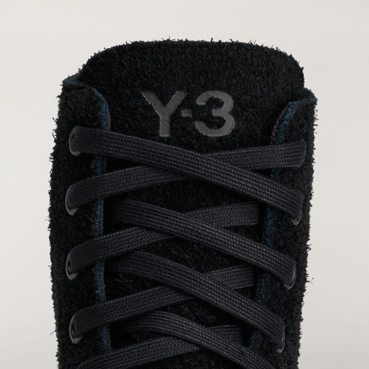 Adidas Men's Y-3 NIZZASTAR HI Shoes - Black / Black / Black - Image 8