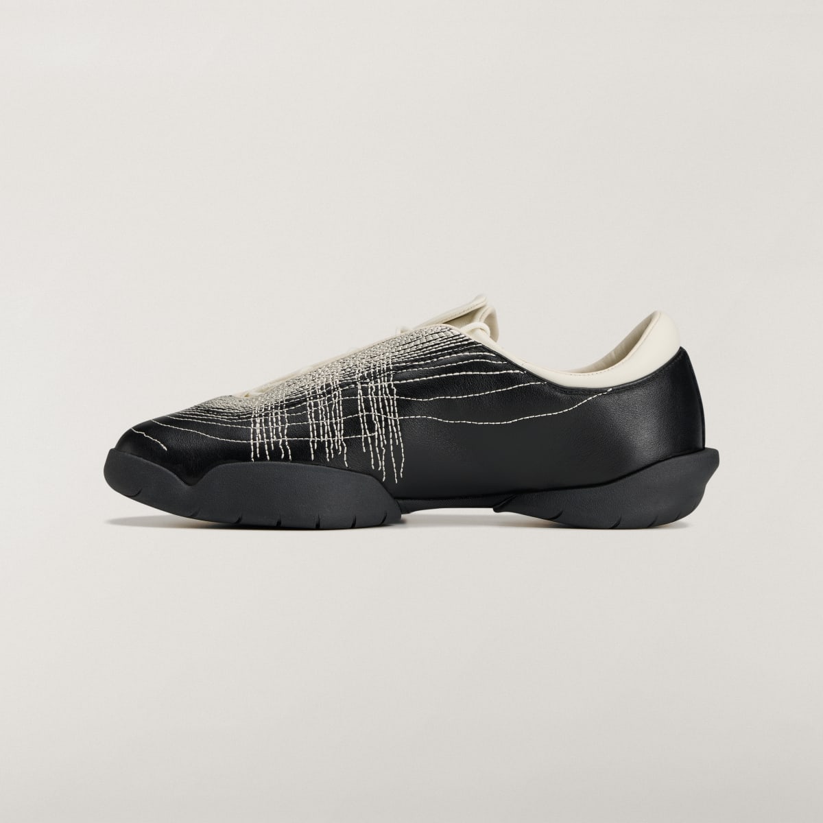 Adidas Men's Y-3 REGU Sneakers - Black / Alumina / Off White - Image 7