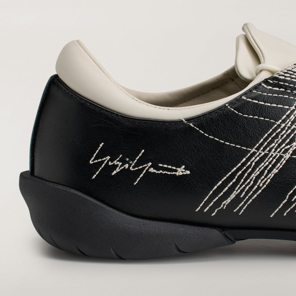 Adidas Men's Y-3 REGU Sneakers - Black / Alumina / Off White - Image 8