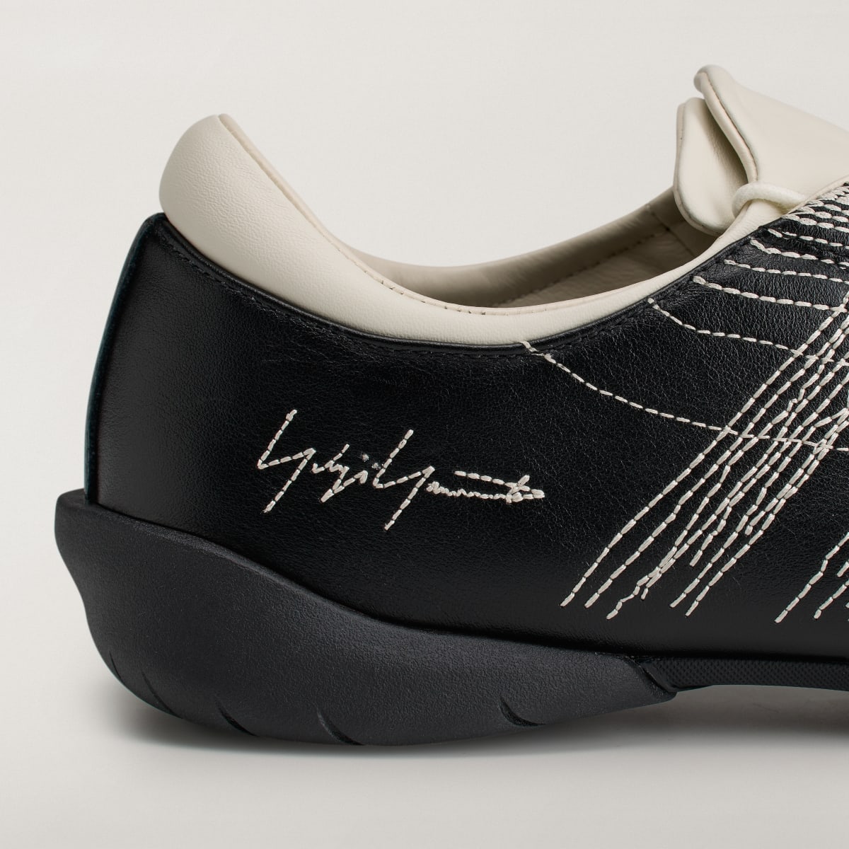 Adidas Men's Y-3 REGU Sneakers - Black / Alumina / Off White - Image 8
