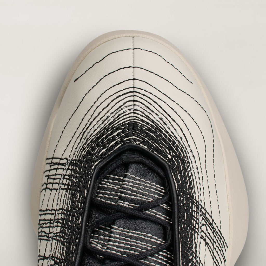 Adidas Men's Y-3 REGU Trainers - Off White / Black / Alumina - Image 9