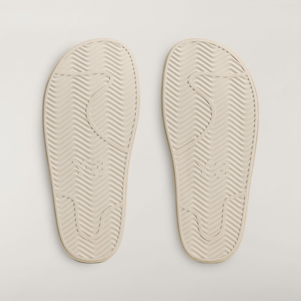 Adidas Men's Y-3 SLIDE SHOES - Silver Metallic / Silver Metallic / Alumina - Image 3