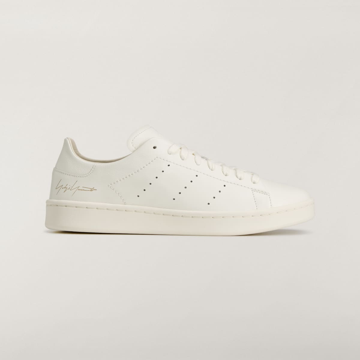 Adidas Women's Y-3 STAN SMITH Trainers - Off White / Off White / Off White - Image 1