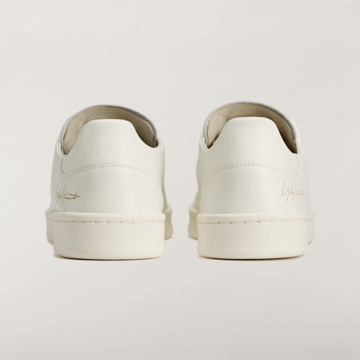 Adidas Men's Y-3 STAN SMITH Trainers - Off White / Off White / Off White - Image 5