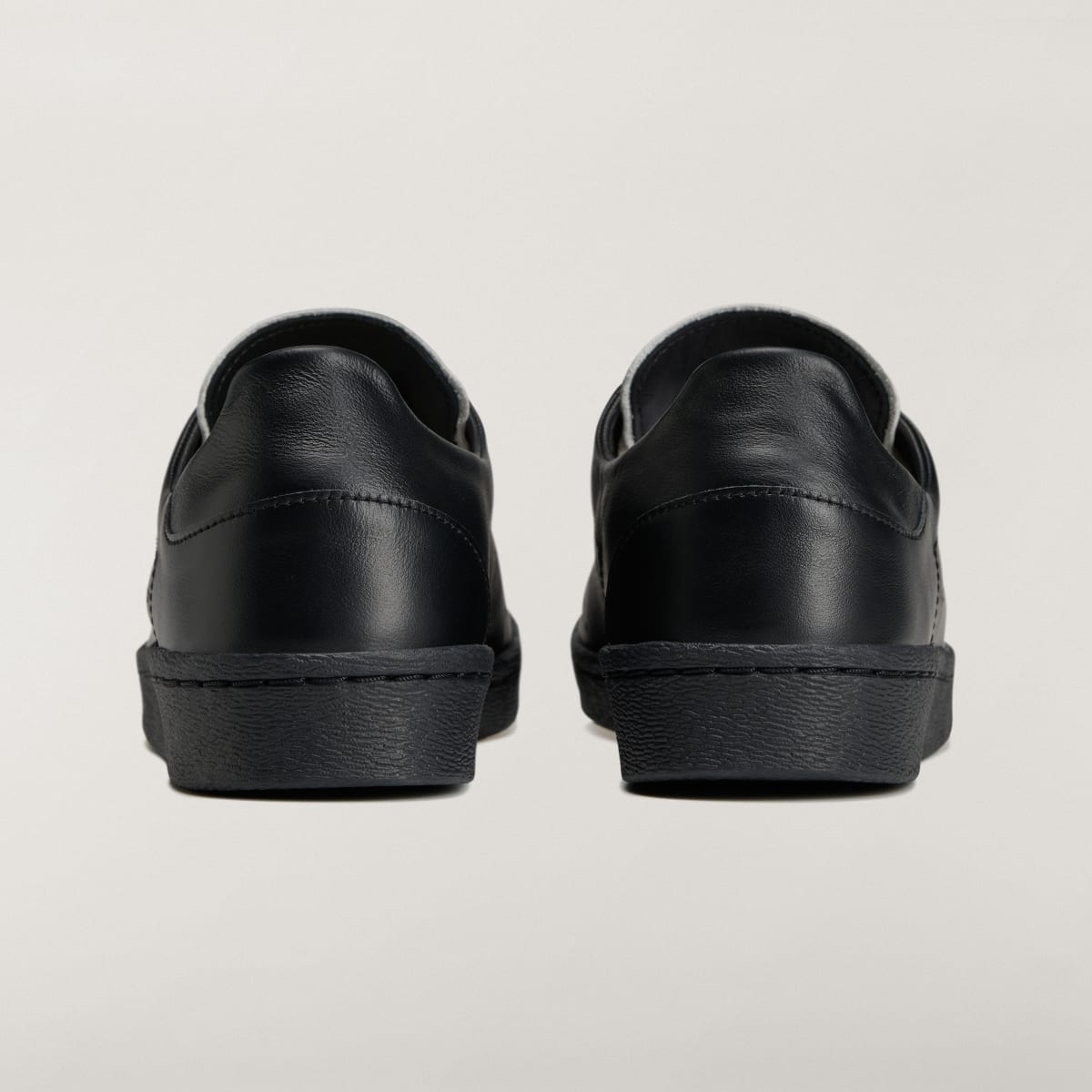 Adidas Men's Y-3 SUPERSTAR Sneakers - Black / Black / Off White - Image 5