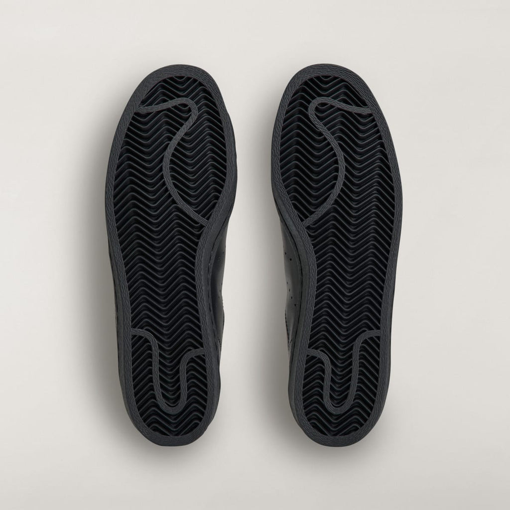 Adidas Men's Y-3 SUPERSTAR Sneakers - Black / Black / Black - Image 3