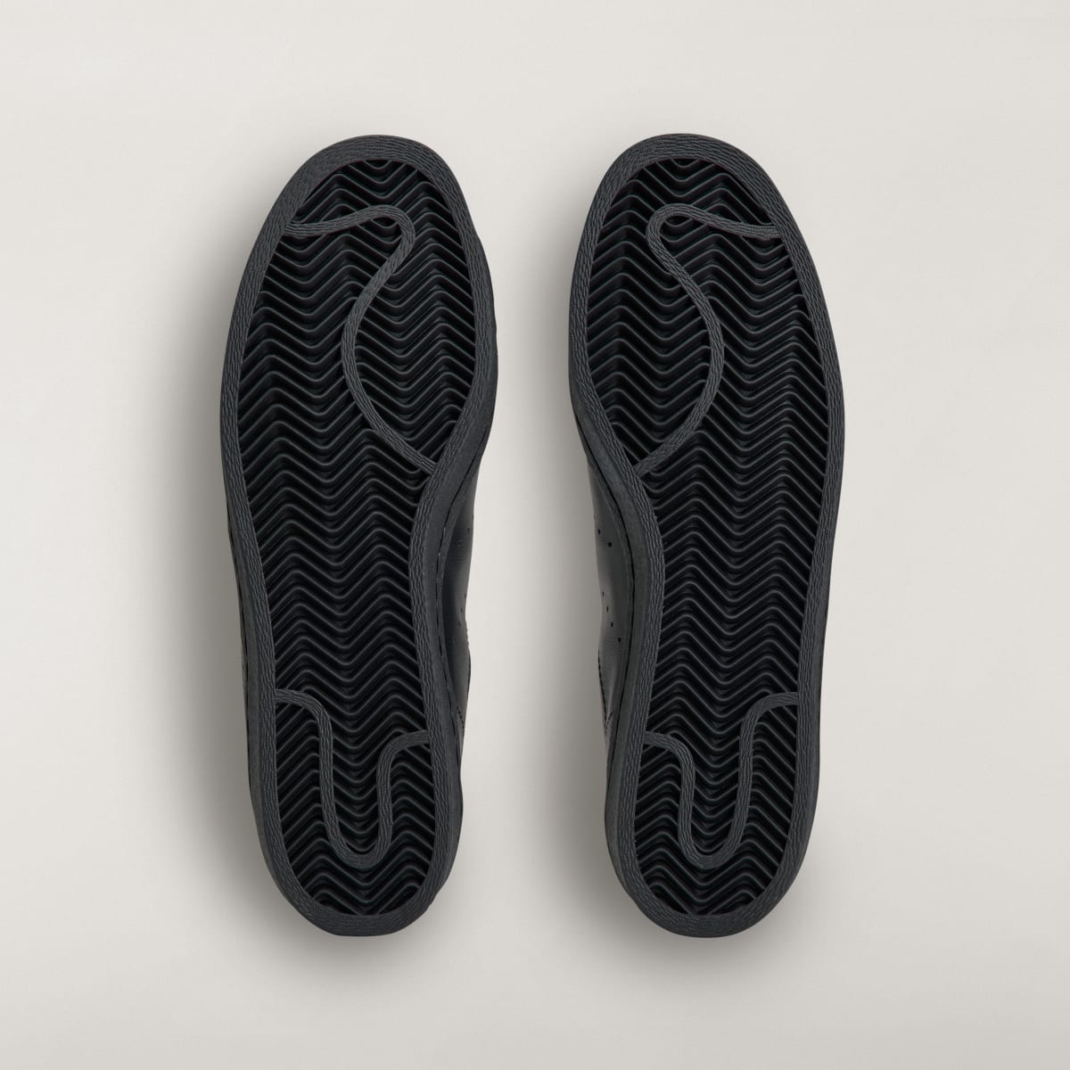 Adidas Women's Y-3 SUPERSTAR Sneakers - Black / Black / Black - Image 3