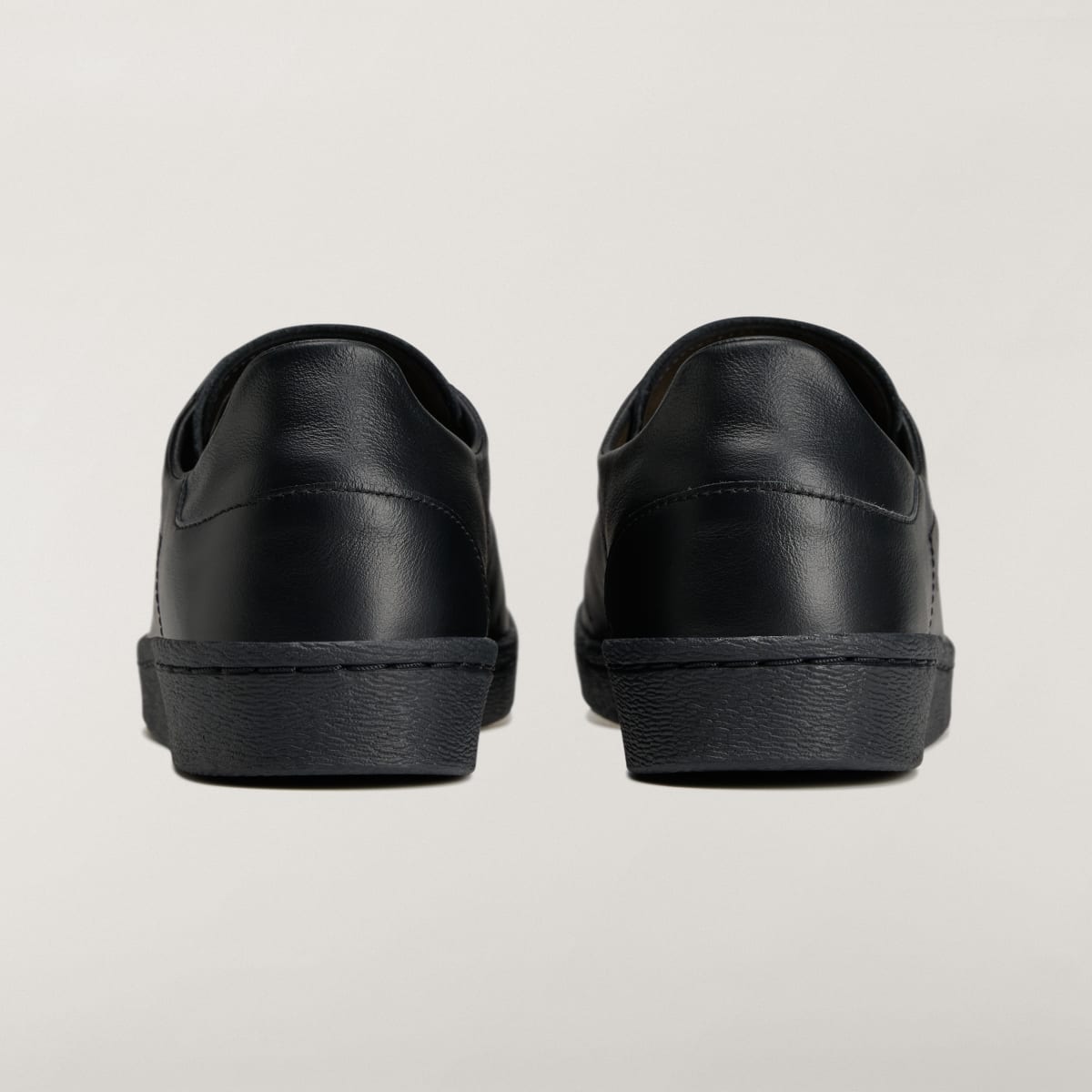 Adidas Men's Y-3 SUPERSTAR Sneakers - Black / Black / Black - Image 5