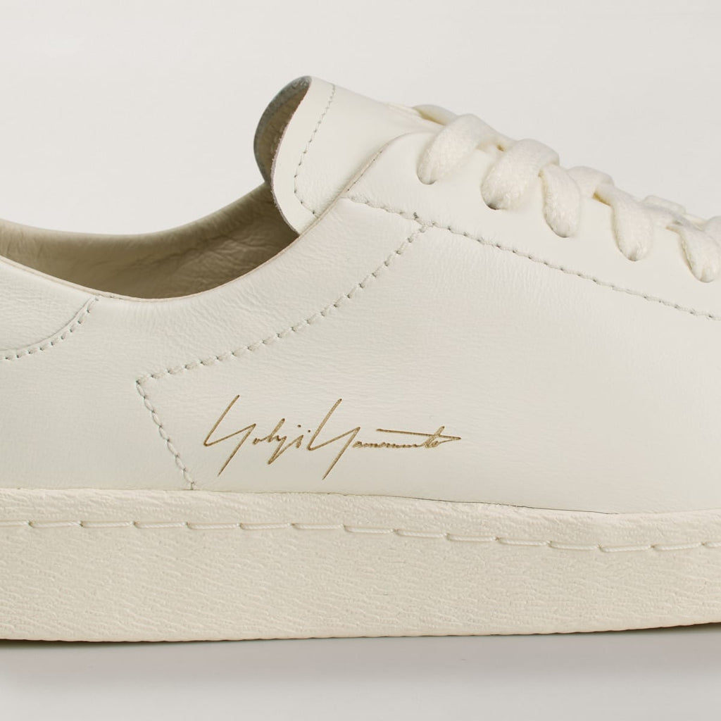 Adidas Men's Y-3 SUPERSTAR Sneakers - Off White / Off White / Off White - Image 7