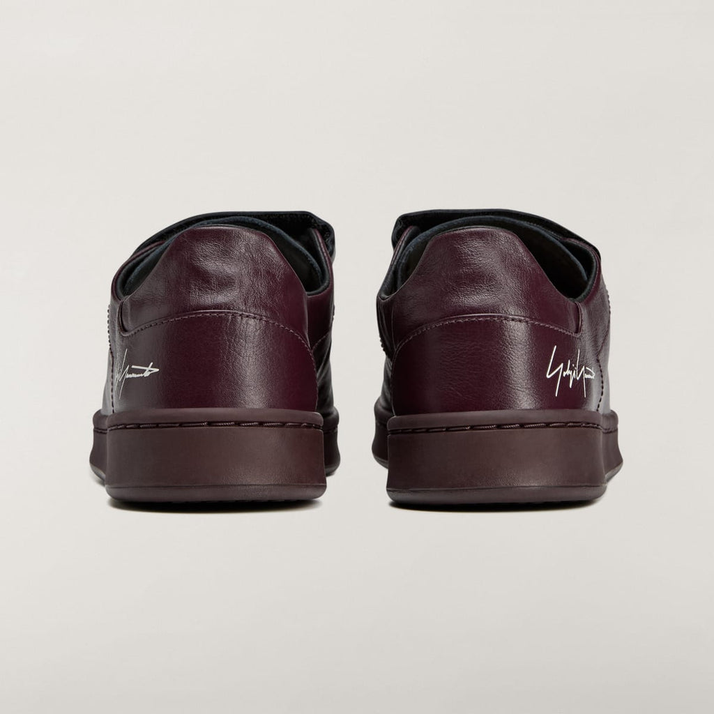 Adidas Women's Y-3 Stan Smith Hook-And-Loop - Shadow Maroon / Shadow Maroon / Black - Image 5