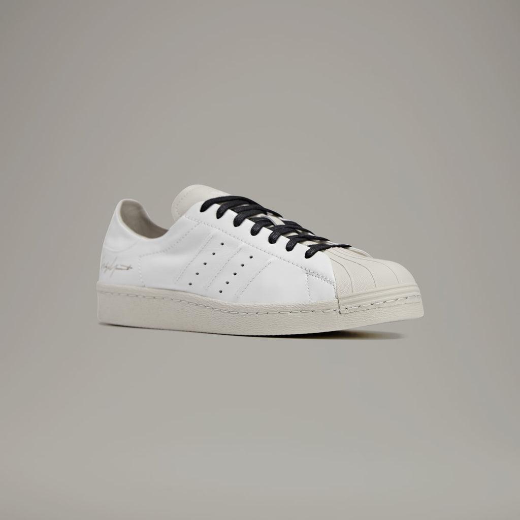 Adidas Men's Y-3 Superstar - Core White / Talc / Black - Image 4